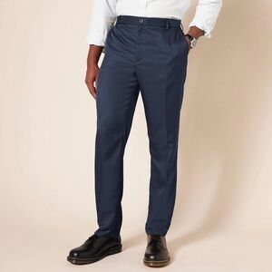 Men's Navy Slim Fit Dress Pants 31W X 34L